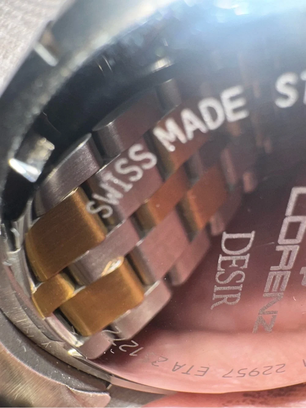 Lorenz vintage steel watch